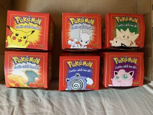 1999 Burger King Pokemon Ball Set (Complete 6 Set)